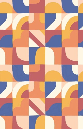 Mural geometryczny Caselio PMW 104796304 L So Fun Pimp My Wall