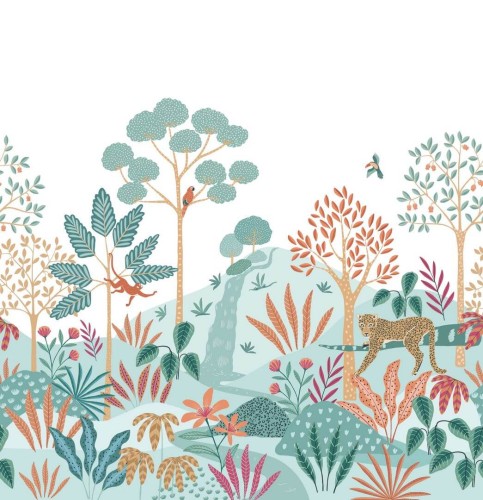 Mural dżungla Caselio PMW 104827309 L Enchanted Jungle Pimp My Wall