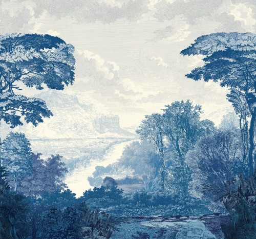 Mural krajobraz tajemniczego lasu Caselio PMW 105156008 M Mysterious Forest Pimp My Wall