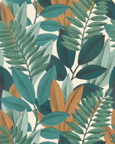 Mural tropikalne liście Caselio PMW 105167705 S Tropical Paradise Pimp My Wall