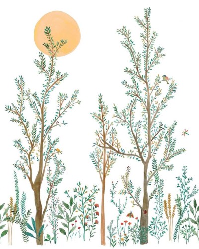 Mural roślinny Caselio PMW 105200005 S Morning Walk Pimp My Wall