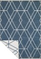 1 szt / 24H Dywan dwustronny geometryczny Boucle 4126 Diamond Blue - rozmiar: 160x230 cm.