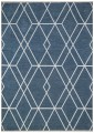 1 szt / 24H Dywan dwustronny geometryczny Boucle 4126 Diamond Blue - rozmiar: 160x230 cm.