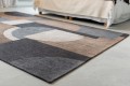 1szt / 24H Dywan geometryczny Art-Deco BAUHAUS LEATHER BROWN 9158 - rozmiar: 170x240 cm.