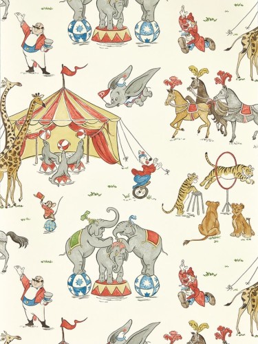 Tapeta Disney słonik Dumbo i cyrk Sanderson 217284 Dumbo