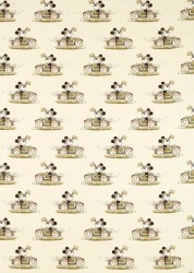 Tkanina Disney Myszka Minnie w samochodzie Sanderson 227149 Minnie On The Move