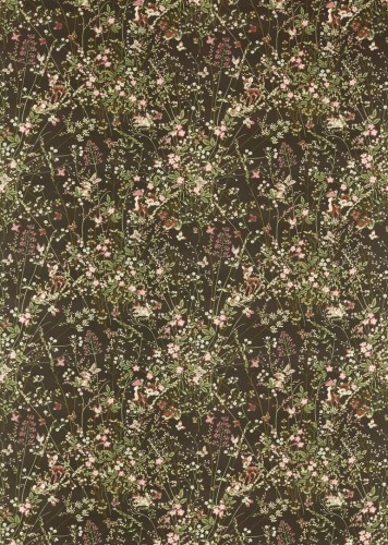 Tkanina Disney jelonek Bambi i przyjaciele Sanderson 227156 Bambi