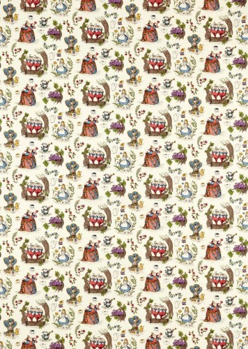 Tkanina Disney Alicja w Krainie Czarów Sanderson 227166 Alice In Wonderland