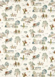 Tkanina Disney 101 Dalmatyńczyków Sanderson 227169 101 Dalmatians