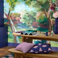Mural krajobraz ogrodu Harlequin 113068 In The Woods Sophie Robinson