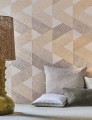 Tapeta geometryczna z rafii Casamance 71240112 Solal