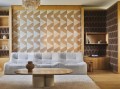 Tapeta geometryczna z rafii Casamance 71240213 Solal