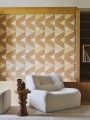 Tapeta geometryczna z rafii Casamance 71240213 Solal