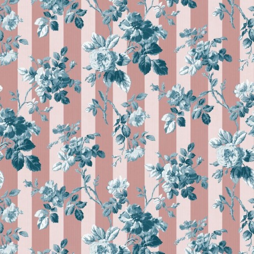 Tapeta kwiaty i pasy Lorenzo Castillo LCW 1082-001 CRONOS Tana
