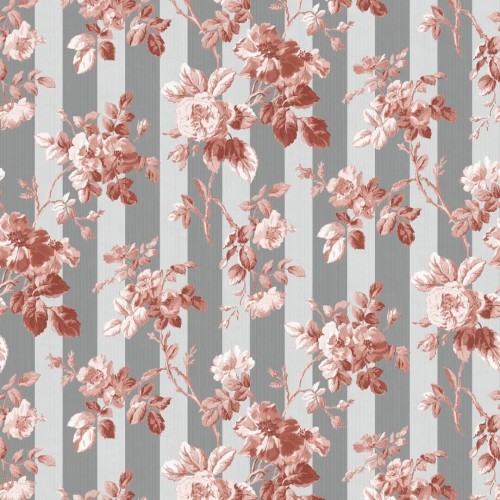Tapeta kwiaty i pasy Lorenzo Castillo LCW 1082-003 CRONOS Tana