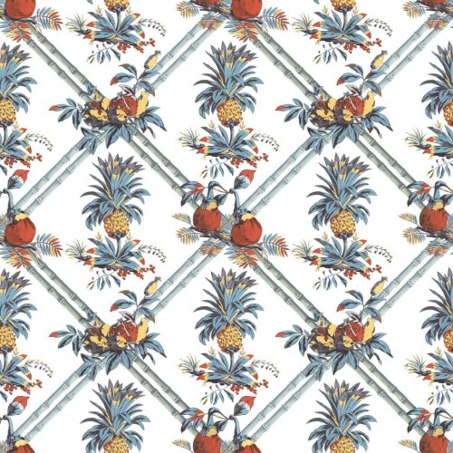 Tapeta bambus i ananas Lorenzo Castillo LCW 1085-001 JULIANA Tana