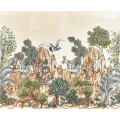 Mural botaniczny krajobraz Casamance 71280118 Hang Mua Exploration