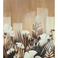 Mural roślinny z liśćmi miłorzębu japońskiego Casamance 71290157 Icho Exploration