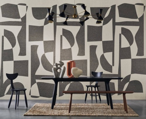 Mural geometryczny Casamance 71320123 Concordance Exploration