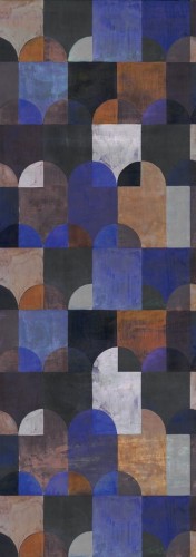 Mural geometryczny łuki Khroma DG4ILA2061 Arc Wall Designs IV