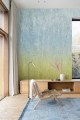 Mural efekt mory jedwabiu cieniowany Khroma DG4MOI1071 Moire Wall Designs IV