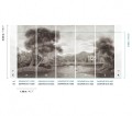 Mural krajobraz parku Khroma DG4PAR1015 Park Wall Designs IV