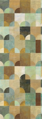Mural geometryczny łuki Khroma DGILA2021 Arc Wall Designs IV