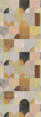 Mural geometryczny łuki Khroma DGILA2042 Arc Wall Designs IV