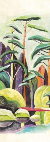 Mural botanika i architektura Khroma DGILA3011 Cerreto Wall Designs IV