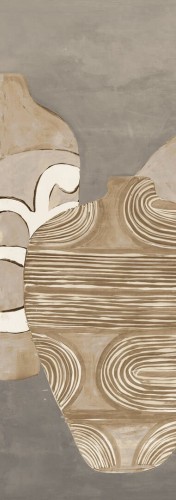 Mural kolorowe wazony Khroma DG4HIV1031 Hiva Terra