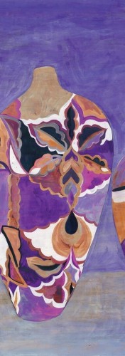 Mural kolorowe wazony Khroma DG4HIV1043 Hiva Terra