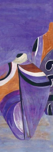 Mural kolorowe wazony Khroma DG4HIV1044 Hiva Terra