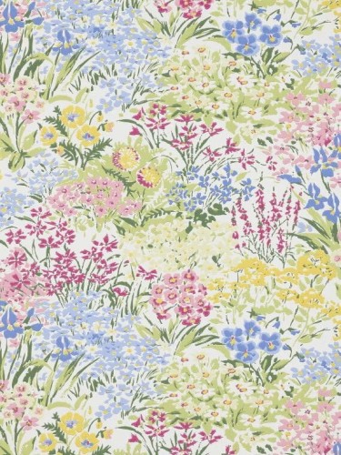 Tapeta kwiaty w stylu vintage Pierre Frey FP760001 Jolies Fleurs Veranda by Caspari