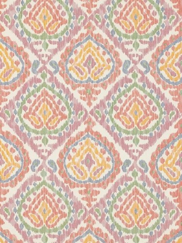 Tapeta w etnicznym stylu Pierre Frey FP766001 Kilim Veranda by Caspari