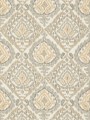 Tapeta w etnicznym stylu Pierre Frey FP766003 Kilim Veranda by Caspari