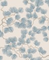 Tapeta gałęzie sosny Sandberg S10328 Pine Misty Blue Mons Klint
