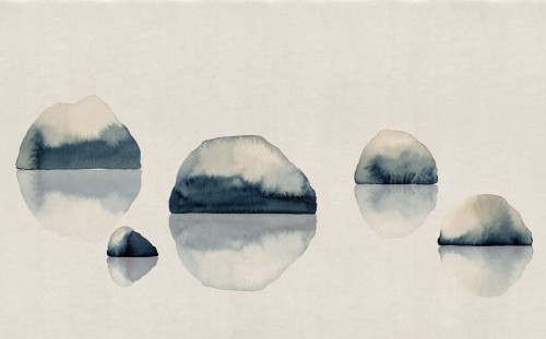 Fototapeta artystyczna Sandberg S10352 Spegel Indigo Blue Mons Klint