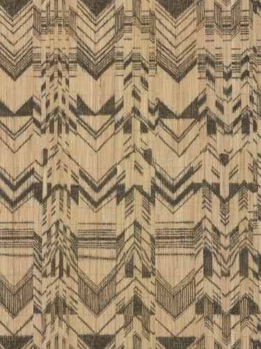 Tapeta geometryczna w etnicznym stylu Pierre Frey FP553002 Paillotte Rendez-Vous