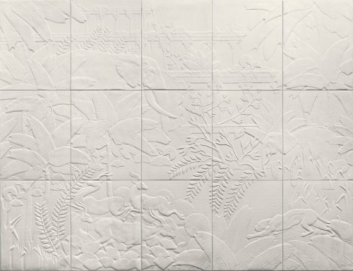 Mural krajobraz dżungli 3D Arte Between Rivers 97001 Babylon