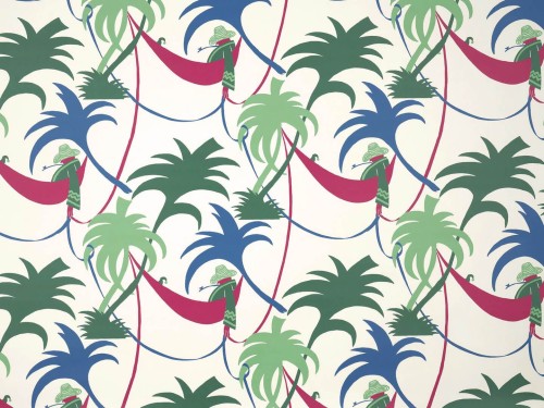 Tapeta palmy Pierre Frey FP955001 La Sieste Les Dessins 6