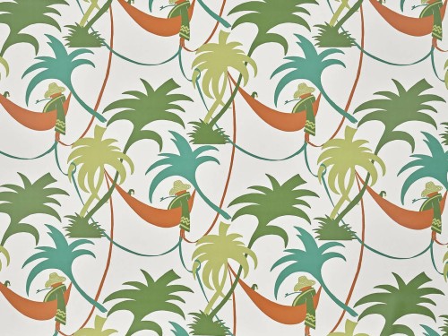 Tapeta palmy Pierre Frey FP955002 La Sieste Les Dessins 6