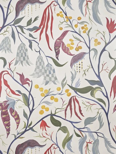Tapeta roślinna Pierre Frey FP957001 Lucille Les Dessins 6