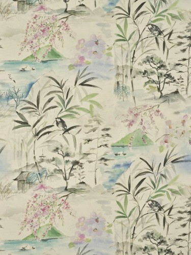 Tapeta botaniczna w japońskim stylu Pierre Frey FP963001 Oboshi Les Dessins 6