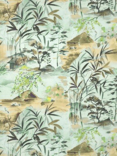 Tapeta botaniczna w japońskim stylu Pierre Frey FP963003 Oboshi Les Dessins 6