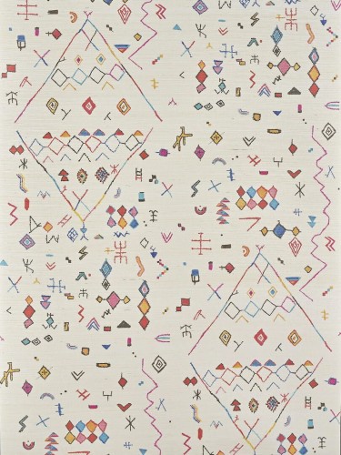 Tapeta naturalna etniczna Pierre Frey FP964001 Touareg Les Dessins 6