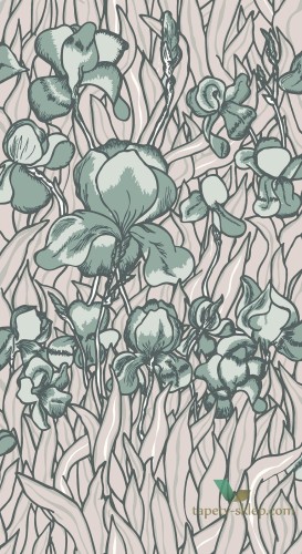 Tapeta Kwiaty Flavor Paper Arte FP1042 Iris