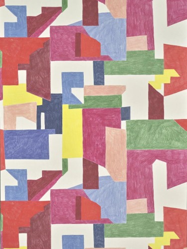 Tapeta abstrakcyjna Pierre Frey FP966002 Castellaras Les Dessins 6