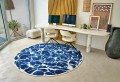 Dywan abstrakcyjny marmur Louis De Poortere 9351 SWIM SURF ROUND