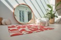 Dywan geometryczny retro Louis De Poortere 9364 PAPERCUT RUST