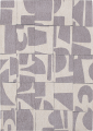 Dywan geometryczny retro Louis De Poortere 9366 PAPERCUT STRING
